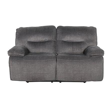 RECLINER 2 ที่นั่ง SB FURNITURE MEDINA สีเทาดำ_1