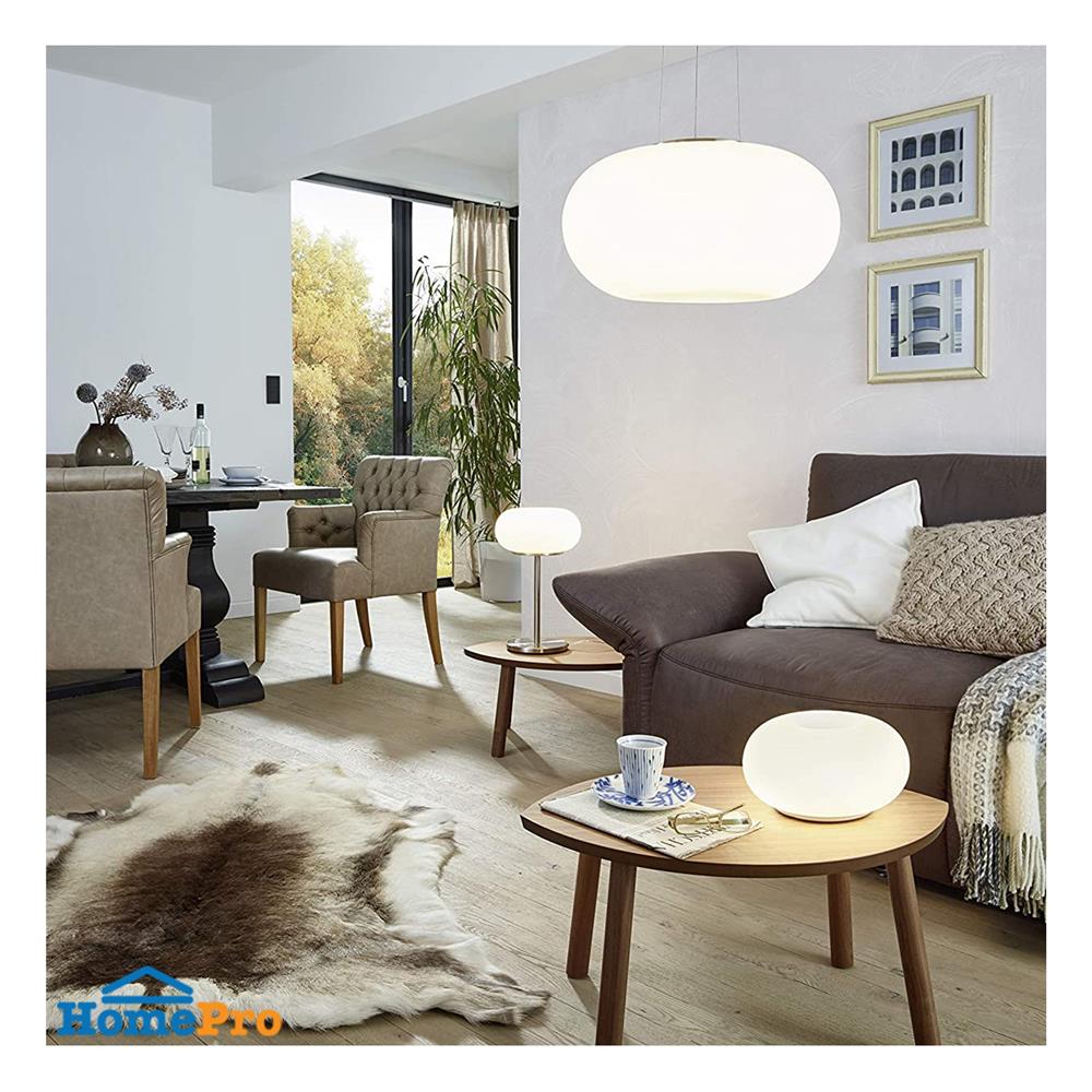 ไฟช่อ EGLO MD OPTICA 86815 แก้ว/โลหะ สีขาว 1 หัว