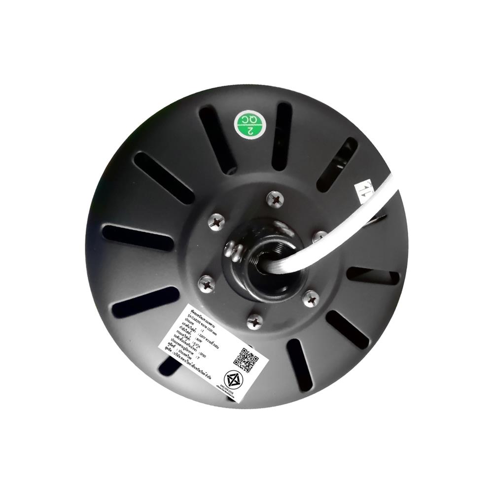 พัดลมไม่มีโคมไฟ CARINI CN648-BK+RC 48 นิ้ว 6 ใบพัด สีดำ