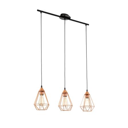 ไฟช่อ EGLO TARBES 94195 สีทองแดง 3 หัว