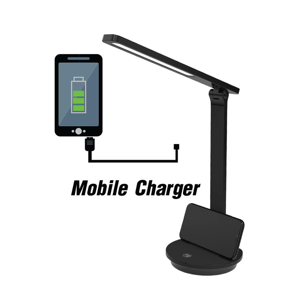 ไฟอ่านหนังสือ LED SHINING S-DSK04B 9 วัตต์ สีดำ