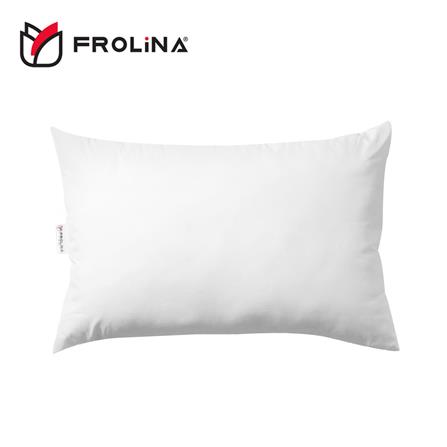 หมอนหนุน ใยสังเคราะห์ FROLINA COMFORTSLEEP 19x29 นิ้ว สีขาว_0