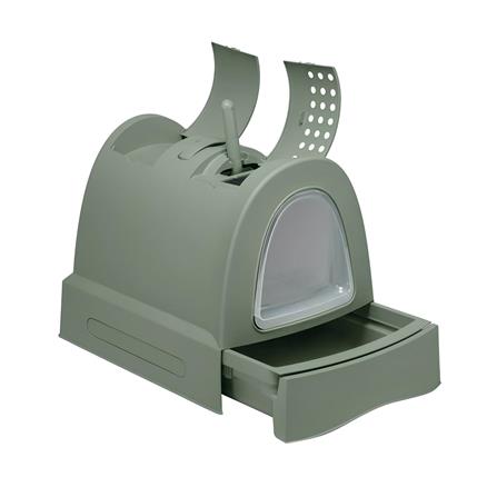 ห้องนํ้าแมว IMAC ZUMA CAT LITTER BOX สีเขียว_0