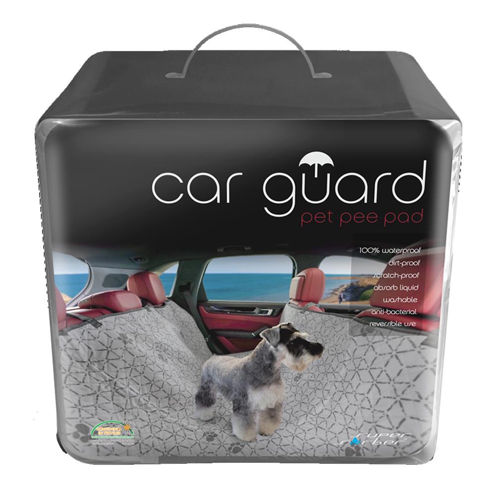 ผ้าคลุมเบาะหลังรถยนต์ PET PEE PAD CAR GUARD 145x150 ซม. สีเทา