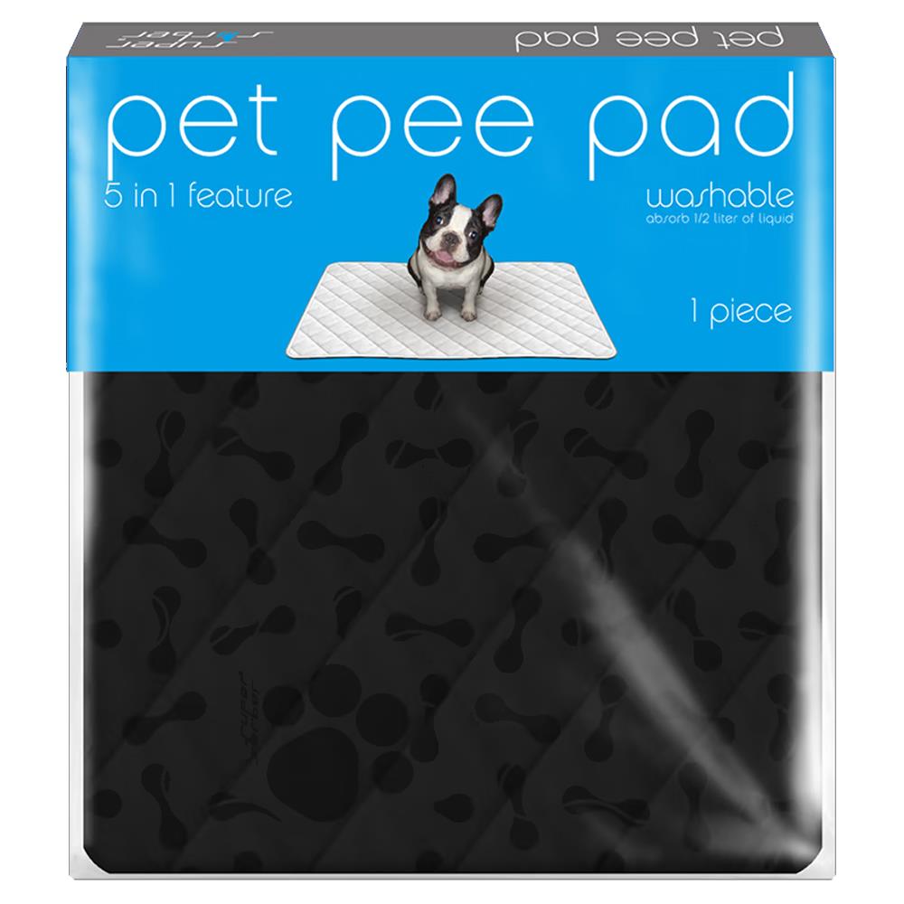 แผ่นรองฉี่สัตว์เลี้ยง PET PEE PAD ไซซ์ S สีชาร์โคล