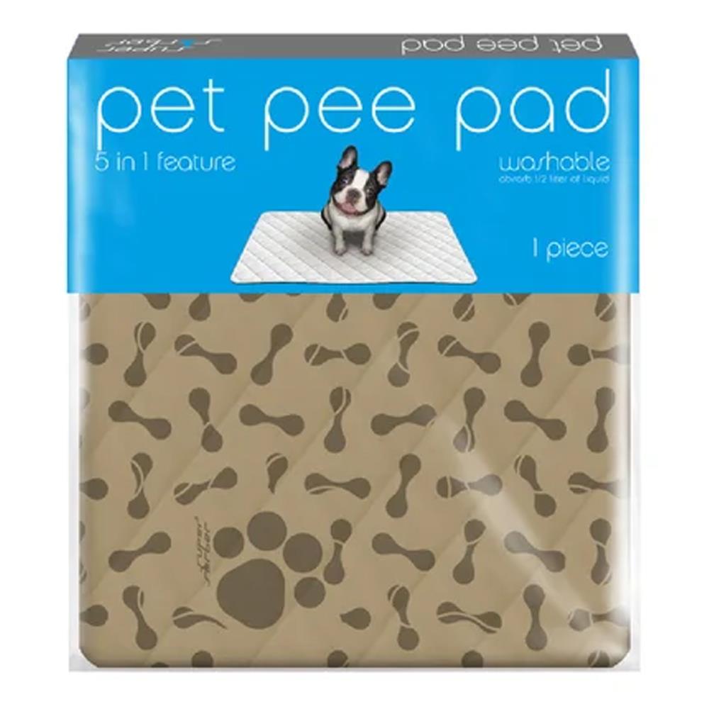 แผ่นรองฉี่สัตว์เลี้ยง PET PEE PAD ไซซ์ L สีเบจ