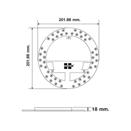 หลอด LED HI-TEK MAGNET 3IN1 36 วัตต์ DAYLIGHT COOLWHITE WARMWHITE_5