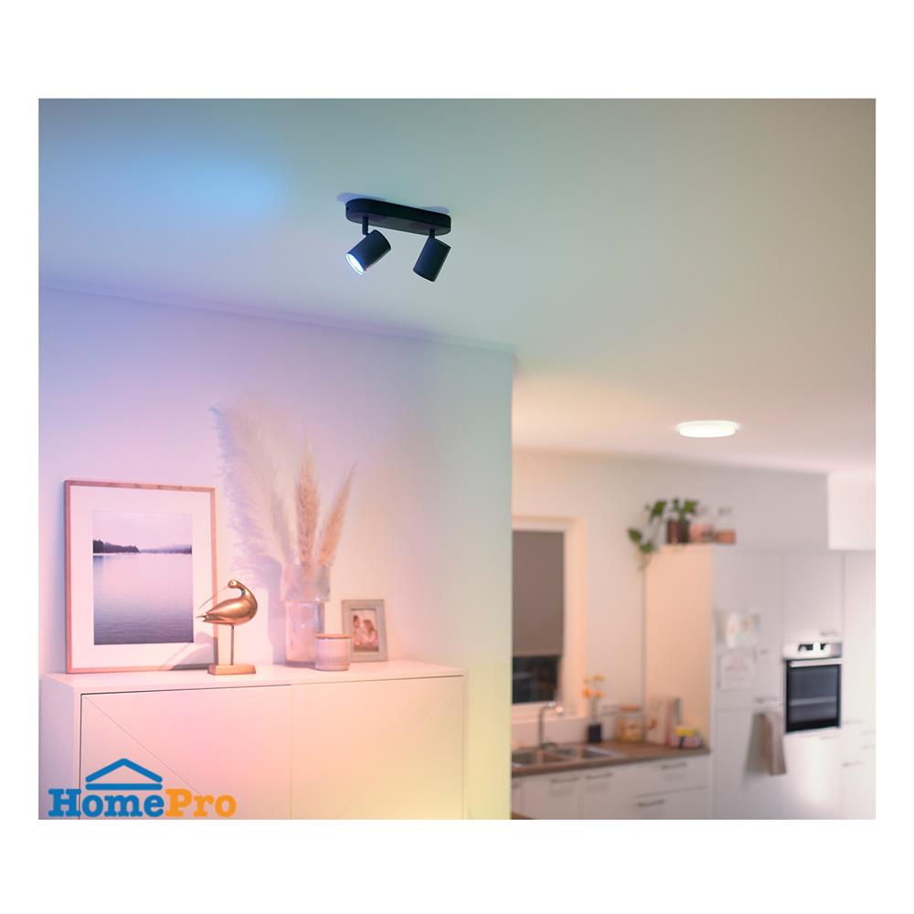 แทรคไลท์ LED WIZ IMAGEO 2x5 วัตต์ RGB สีดำ