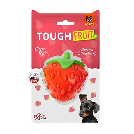 ของเล่นสุนัข FOFOS PUPPY FRUITY SILENCE STRAWBERRY_0