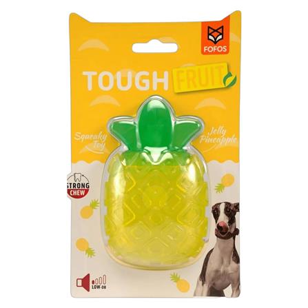 ของเล่นสุนัข FOFOS FRUITY BITES SQUEAKY JELLY PINEAPPLE_0