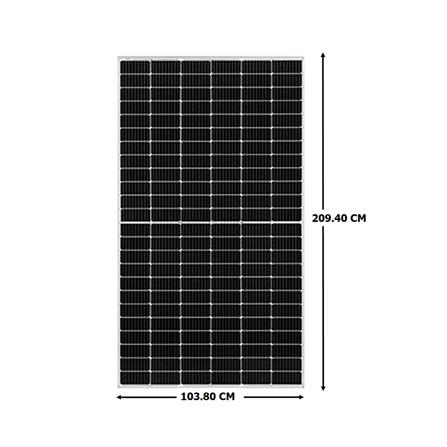 แผงโซลาร์เซลล์ 450 วัตต์ MONO HALF CELL P-TYPE TRANSPOWER_4