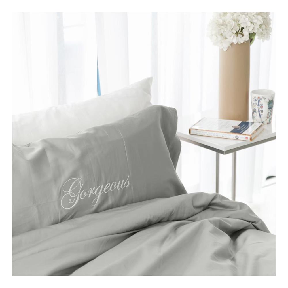 ชุดผ้าปูที่นอน 3.5 ฟุต 2 ชิ้น BENEATH GENTRY GREY สีเทา