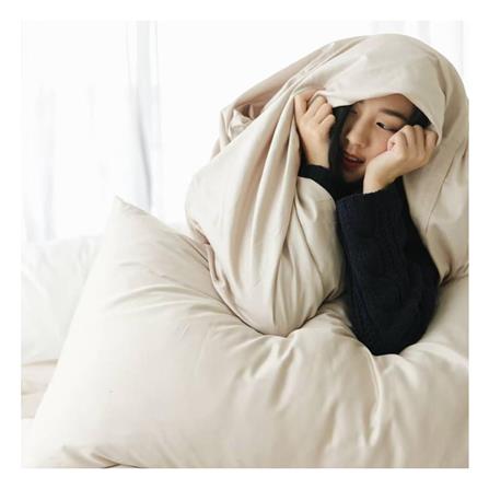 ชุดผ้าปูที่นอน 3.5 ฟุต 2 ชิ้น BENEATH GOLDEN SAND สีครีม_2