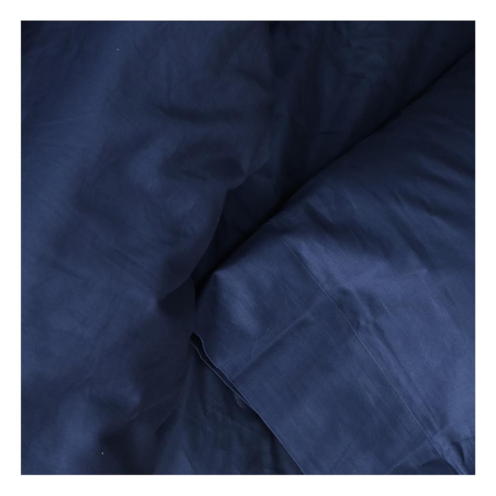 ชุดผ้าปูที่นอน 3.5 ฟุต 2 ชิ้น BENEATH NAVY BLUE สีน้ำเงินเข้ม