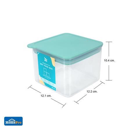 ขวดโหลเหลี่ยมฝาดึง KECH PASTEL 8133 0.86 ลิตร สีเขียว_5