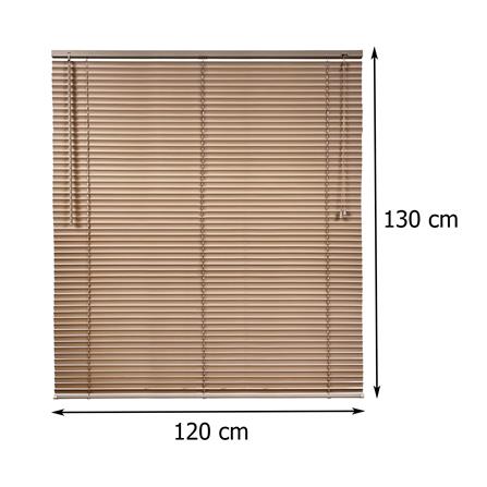 มู่ลี่ ไวนิล ME LIVING 120X130 ซม. สีน้ำตาล_8