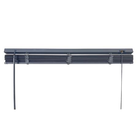 มู่ลี่ไวนิล HOME LIVING STYLE WOOD 120X130 ซม. สีเทา_2