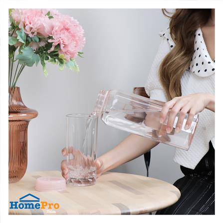 ขวดน้ำพลาสติก PET KECH PASTEL 8142 1.2 ลิตร สีชมพู_4