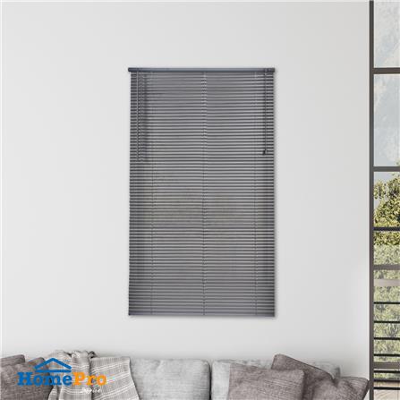 มู่ลี่ไวนิล HOME LIVING STYLE WOOD 90X160 ซม. สีเทา_6