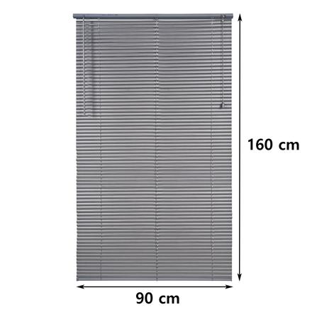 มู่ลี่ไวนิล HOME LIVING STYLE WOOD 90X160 ซม. สีเทา_8