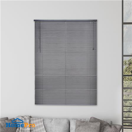 มู่ลี่ไวนิล HOME LIVING STYLE WOOD 120X160 ซม. สีเทา_6