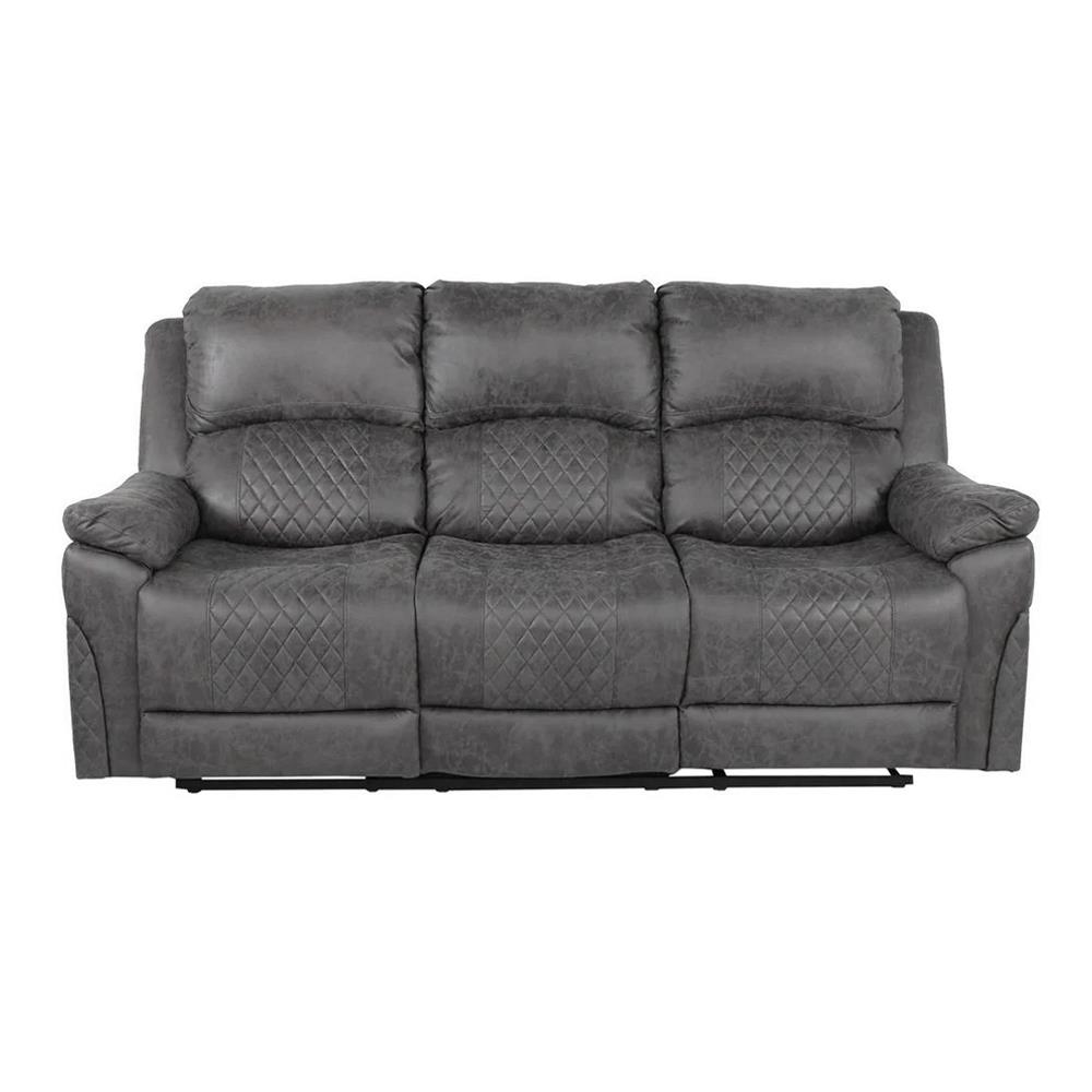 RECLINER 3 ที่นั่ง SB FURNITURE MONKI HQ-08 สีเทา