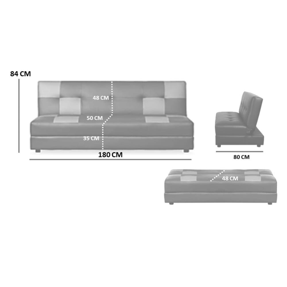 โซฟาเบด AS FURNITURE NARNIA LBW PD สีน้ำตาลอ่อน