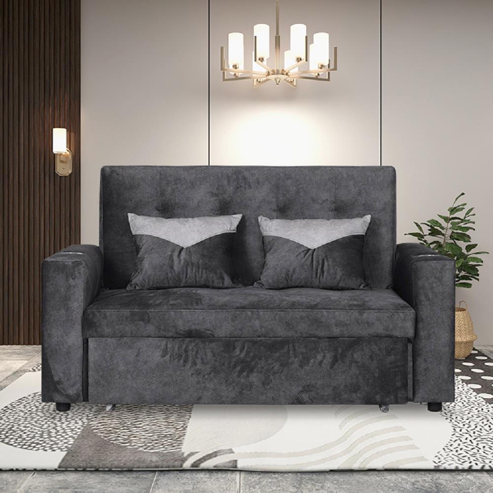 โซฟาเบด AS FURNITURE CHARLOTTE CGY สีเทา