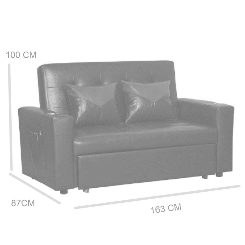 โซฟาเบด AS FURNITURE CHARLOTTE CGY สีเทา