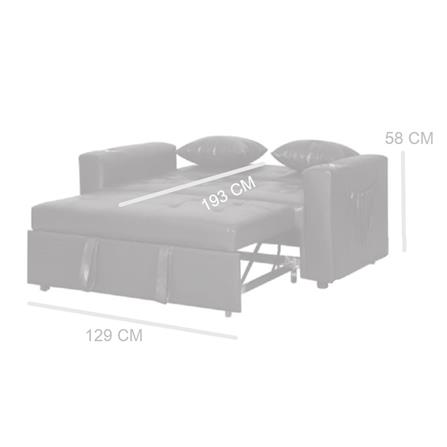 โซฟาเบด AS FURNITURE CHARLOTTE CGY สีเทา_8