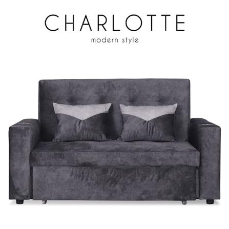 โซฟาเบด AS FURNITURE CHARLOTTE CGY สีเทา_5
