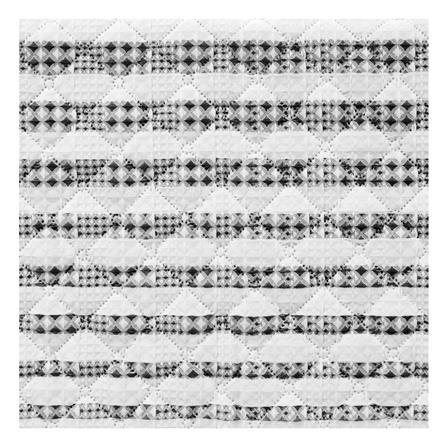 ผ้าคลุมเตียง 6 ฟุต HOME LIVING STYLE GREYSON สี WHITE STRIPE_5