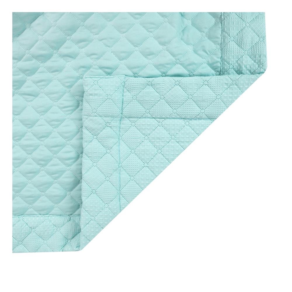 ผ้าคลุมเตียง 6 ฟุต HOME LIVING STYLE ALESIA สีเขียว