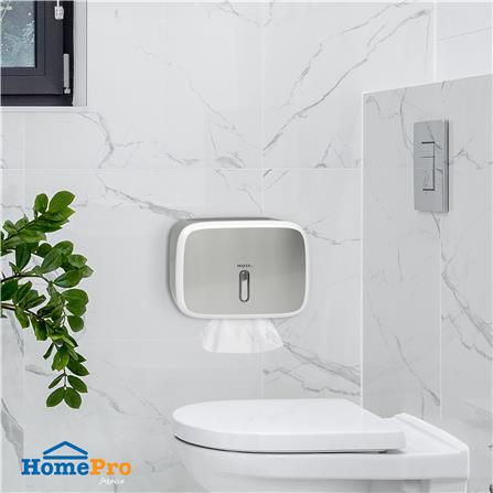 กล่องกระดาษทิชชู่ MOYA 9102C สีขาว_5