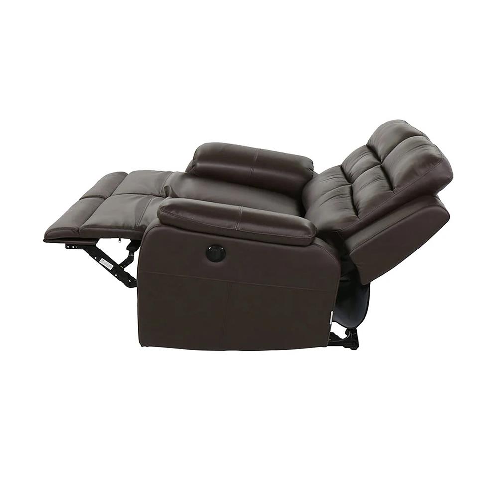 RECLINER 2 ที่นั่ง SB FURNITURE NASANTO สีน้ำตาล