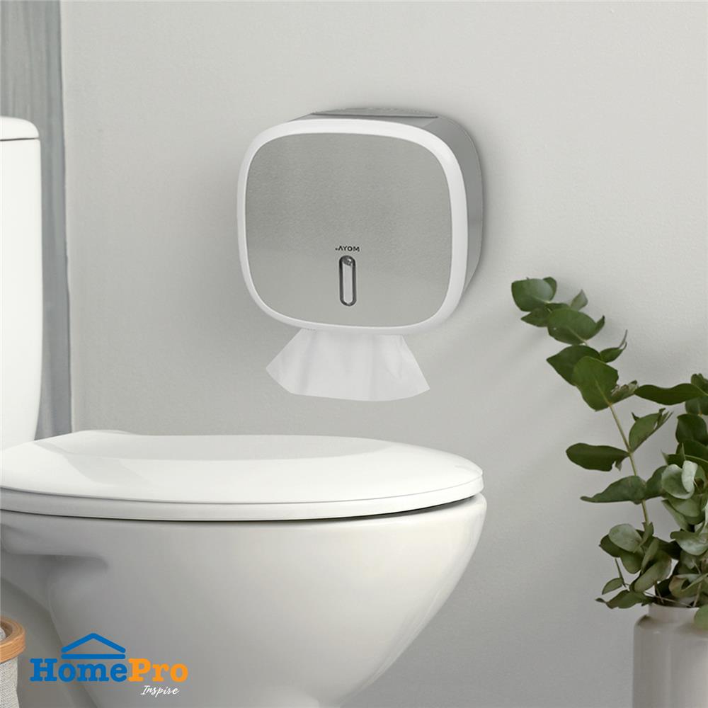 กล่องกระดาษทิชชู่ MOYA 9005C สีขาว