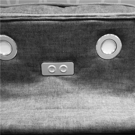 RECLINER 3 ที่นั่ง SB FURNITURE MARAGE สีเทา_2