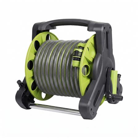 สายยางโรล SPRING SXG-11002 1/2 นิ้วX20 เมตร สีเขียว_0