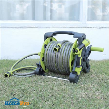 สายยางโรล SPRING SXG-11002 1/2 นิ้วX20 เมตร สีเขียว_7