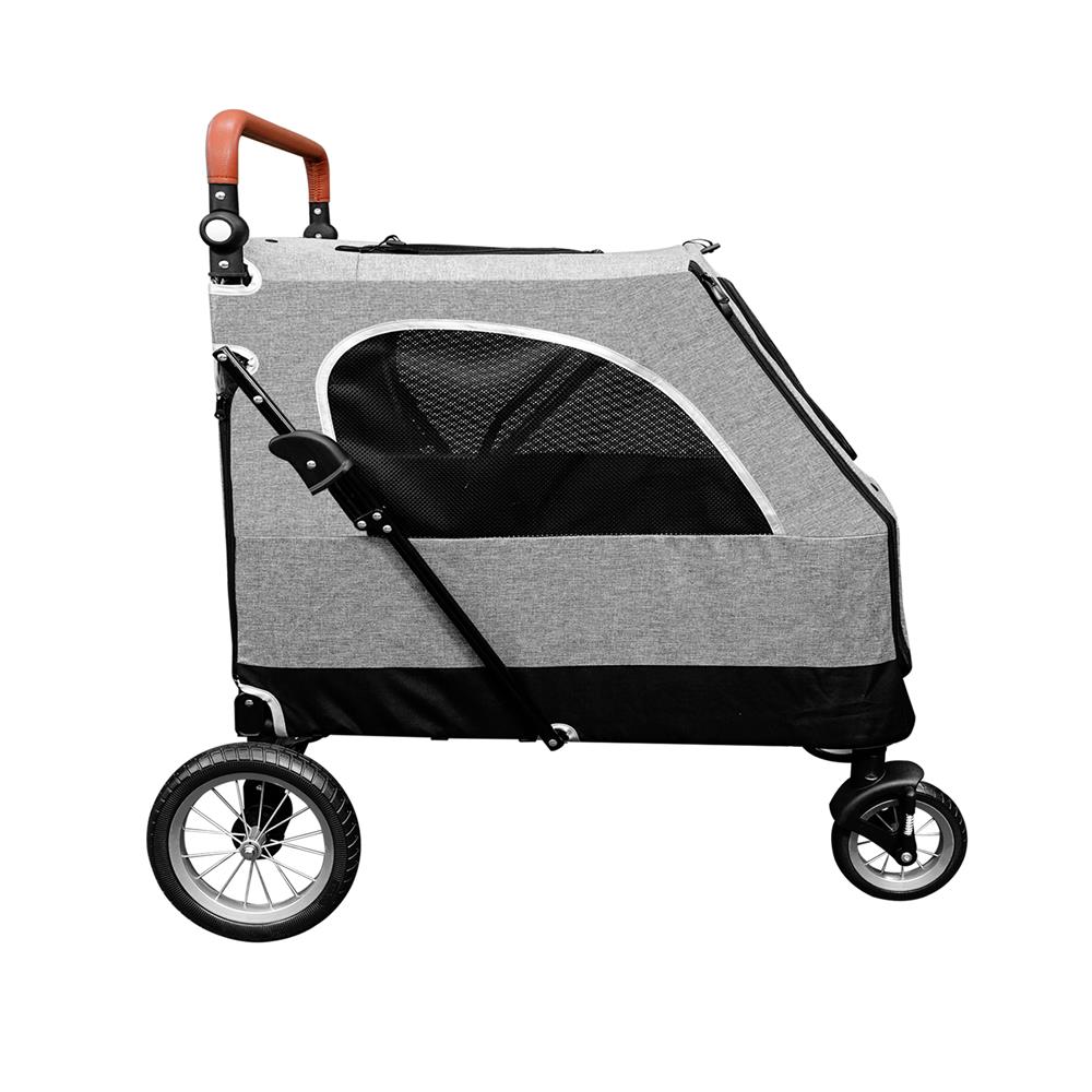 รถเข็นสัตว์เลี้ยง BELLO L01G สีเทา