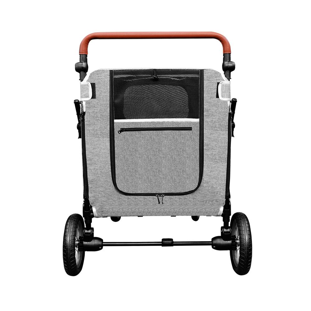 รถเข็นสัตว์เลี้ยง BELLO L01G สีเทา