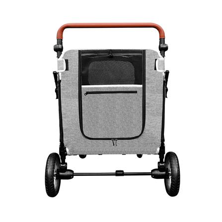 รถเข็นสัตว์เลี้ยง BELLO L01G สีเทา_2