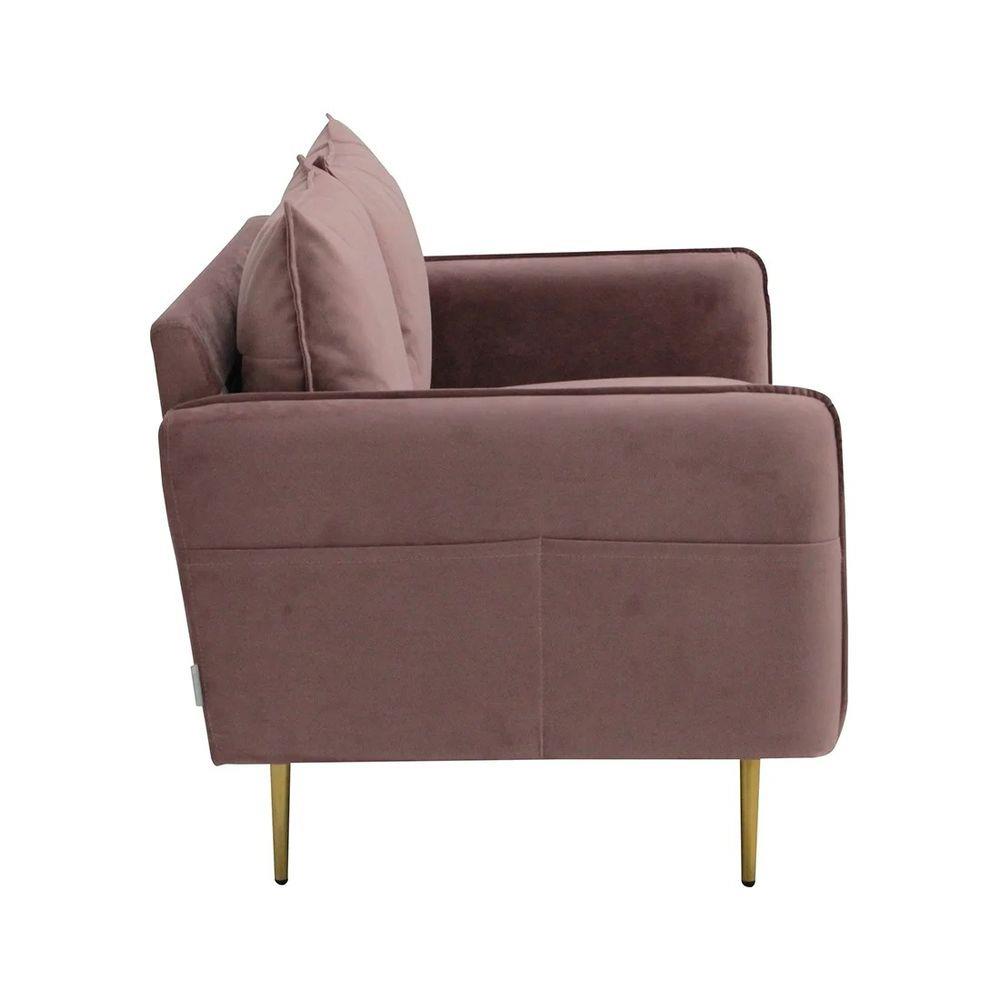 โซฟา 3 ที่นั่ง SB FURNITURE MINDCRAFT สีชมพู