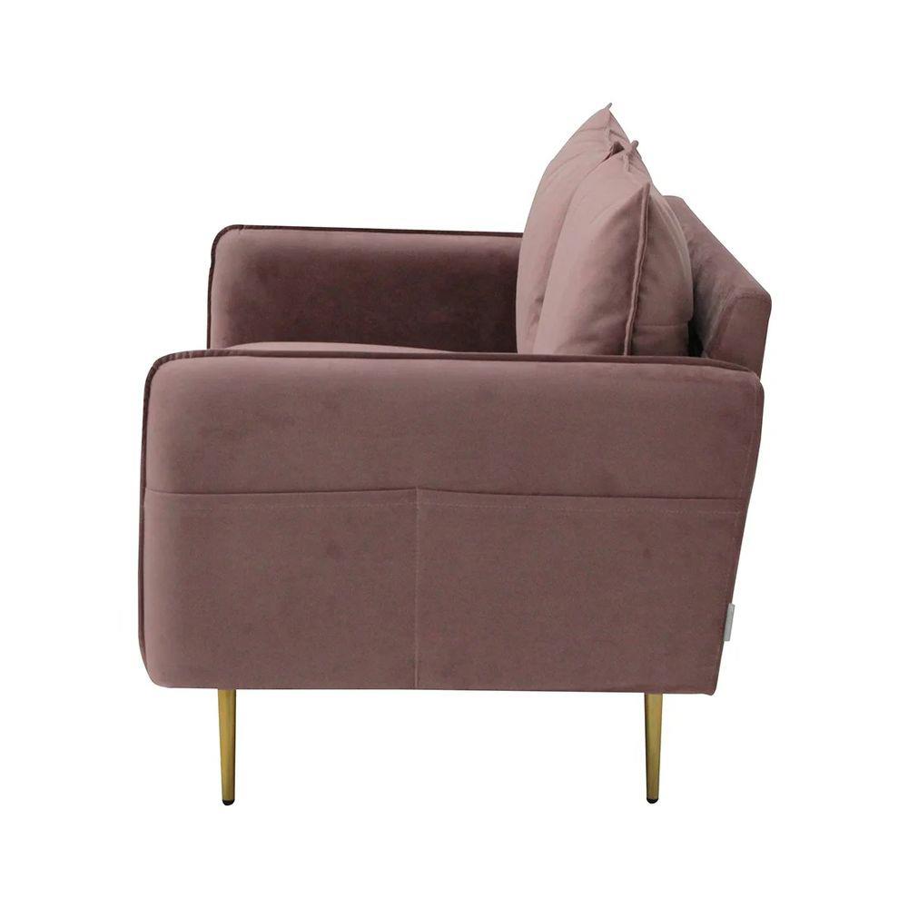 โซฟา 3 ที่นั่ง SB FURNITURE MINDCRAFT สีชมพู