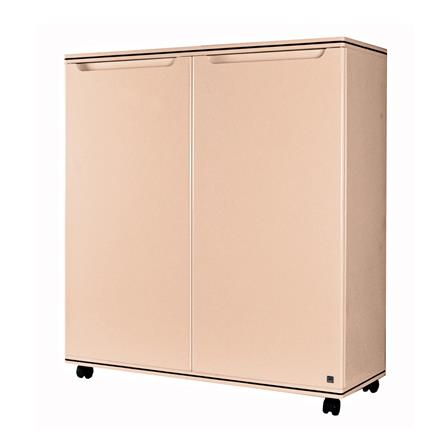 ตู้วางรองเท้า 6 ชั้น KING CURVE CREAM SAND สีครีม_0