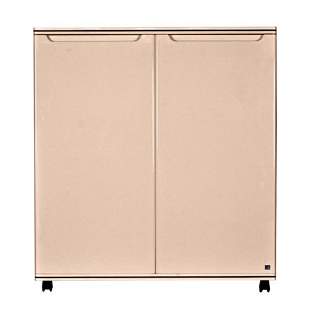 ตู้วางรองเท้า 6 ชั้น KING CURVE CREAM SAND สีครีม_1