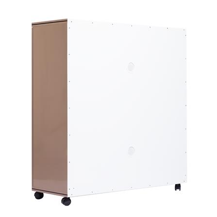 ตู้วางรองเท้า 6 ชั้น KING CURVE CREAM SAND สีครีม_3