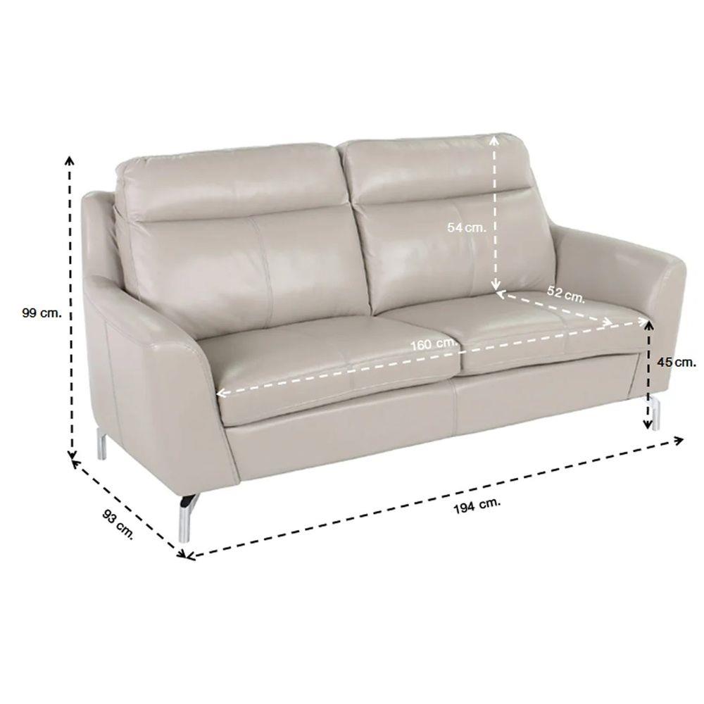 โซฟา 3 ที่นั่ง SB FURNITURE WAYDAY สีเทา