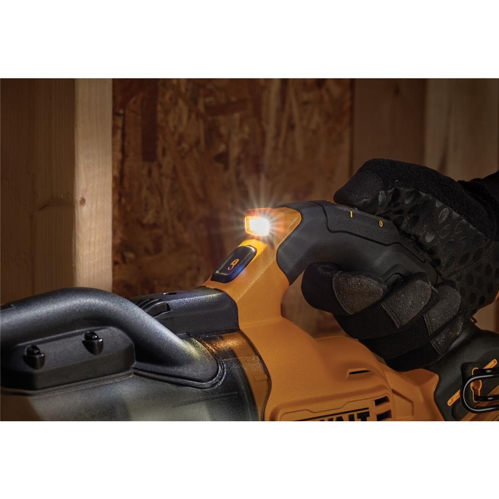 เครื่องดูดฝุ่นไร้สาย DEWALT 0.5 ลิตร (เฉพาะตัวเครื่อง) DCV501LN-B1 18 โวลต์