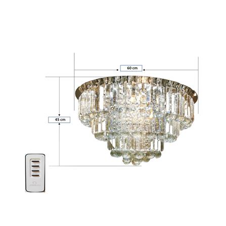 ไฟถาด LED NEOLIGHT 6801-600 48 วัตต์ DAYLIGHT/COOL WHITE/WARM WHITE สีขาว/ใส 1 หัว_2